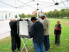 Voters at Booths